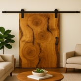 Live Edge Cottonwood Door